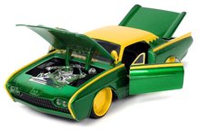 Modellini auto - Modellino auto Ford Thunderbird Jada in metallo con parti apribili e figurina Loki lunghezza 22 cm 1:24_10