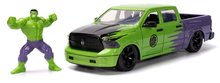 Modeli automobila - Autíčko Marvel Ram 1500 Jada kovové s otvárateľnými časťami a figúrkou Hulka dĺžka 20 cm 1:24 J3225029_0