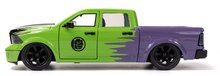 Modeli avtomobilov - Avtomobilček Marvel 2014 Ram 1500 Jada kovinski z odpirajočimi elementi in figurica Hulk dolžina 20 cm 1:24_2