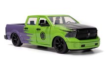 Modellini auto - Modellino auto Marvel Ram 1500 Jada in metallo con parti apribili e figurina Hulk lunghezza 20 cm 1:24_7