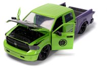 Játékautók és járművek - Kisautó Marvel 2014 Ram 1500 Jada fém nyitható részekkel és Hulk figurával hossza 20 cm 1:24_10