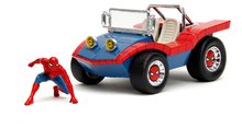 Modely - Autíčko Marvel Buggy Jada kovové s figúrkou Spidermana dĺžka 19 cm 1:24_0