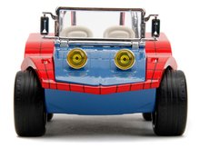Játékautók és járművek - Kisautó Marvel Buggy Jada fém Spidermana figurával hossza 19 cm 1:24_0
