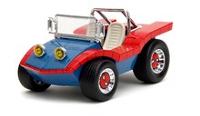 Modele machete - Mașinuța Marvel Buggy Jada din metal cu figurina lui Spiderman 19 cm lungime 1:24_1