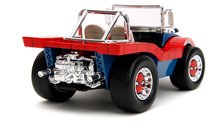 Modeli avtomobilov - Avtomobilček Marvel Buggy Jada kovinski in figurica Spiderman dolžina 19 cm 1:24_5