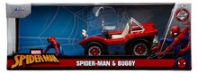 Modely - Autíčko Marvel Buggy Jada kovové s figúrkou Spidermana dĺžka 19 cm 1:24_13