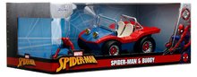 Modely - Autíčko Marvel Buggy Jada kovové s figúrkou Spidermana dĺžka 19 cm 1:24_14
