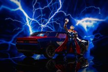 Játékautók és járművek - Kisautó Marvel Dodge Challenger SRT Hellcat Jada fém nyitható részekkel és Thor figurával hossza 20 cm 1:24_17