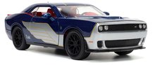 Játékautók és járművek - Kisautó Marvel Dodge Challenger SRT Hellcat Jada fém nyitható részekkel és Thor figurával hossza 20 cm 1:24_8