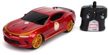 Autos mit Fernsteuerung - Ferngesteuertes Spielzeugauto Marvel RC Iron Man 2016 Chevy 1:16 Jada rot Länge 29 cm ab 6 Jahren_0