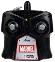 Autíčka na diaľkové -  NA PREKLAD - Autómovil de control remoto Marvel RC Black Panther Lykan 1:16 Jada Negro longitud 29 cm desde 6 años_0