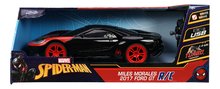 Mașini cu telecomandă - Mașinuță cu telecomandă RC Marvel Miles Morales 2017 Ford GT Jada lungime 28 cm 1:16 de la 6 ani_5