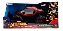 RC modely - Autíčko na dálkové ovládání RC Buggy Miles Morales Marvel Jada terénní s odpružením délka 34 cm 1:14 od 6 let_6