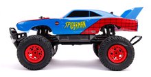 Autos mit Fernsteuerung - Ferngesteuertes Spielzeugauto RC Spider-Man Daytona Marvel Jada Offroad mit Allradantrieb, Länge 45 cm 1:12_1
