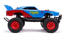 Samochodziki na pilota - Autko zdalnie sterowane RC Spider-Man Daytona Marvel Jada terenowe z napędem na 4 koła i zawieszeniem, długość 45 cm 1:12 od 8 lat_3