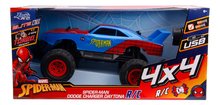 Autos mit Fernsteuerung - Ferngesteuertes Spielzeugauto RC Spider-Man Daytona Marvel Jada Offroad mit Allradantrieb, Länge 45 cm 1:12_3