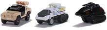 Modele machete - Mașinuța Hollywood Rides Nano Cars Jada din metal set de 3 tipuri 4 cm lungime J3251013_2