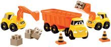 Utilaje construcție de jucărie - Joc de construit Vehicule de construit Abrick Écoiffier cu imprimare IML şi cu cuburi 3 maşinuţe de la 18 luni_1