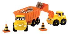 Utilaje construcție de jucărie - Joc de construit Vehicule de construit Abrick Écoiffier cu imprimare IML şi cu cuburi 3 maşinuţe de la 18 luni_0
