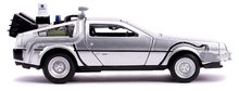Játékautók és járművek - Kisautó Time Machine Back to the Future 2 Jada fém nyitható ajtókkal hossza 12,5 cm 1:32_2