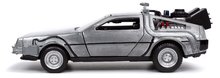 Modellini auto - Modellino auto Time Machine Back to the Future 1 Jada in metallo con sportelli apribili lunghezza 12,5 cm 1:32_1