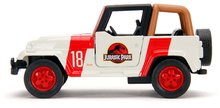 Modelle - Spielzeugauto Jeep Wrangler Jurassic World Jada Metall mit zu öffnender Tür, Länge 10,2 cm, 1:32_0