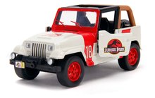 Modely - Autíčko Jeep Wrangler Jurassic World Jada kovové s otvárateľnými dverami dĺžka 10,2 cm 1:32_4