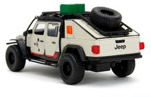 Modely - Autko Jeep Gladiator 2020 Jurrasic World Jada metalowe z otwieranymi drzwiami o długości 11,5 cm 1:32_1