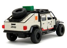 Modely - Autko Jeep Gladiator 2020 Jurrasic World Jada metalowe z otwieranymi drzwiami o długości 11,5 cm 1:32_3