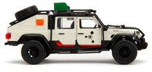 Modele machete - Mașinuța Jeep Gladiator 2020 Jurrasic World Jada din metal cu uși care se deschid 11,5 cm lungime 1:32_0