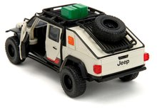 Modely - Autíčko Jeep Gladiator 2020 Jurassic World Jada kovové s otvárateľnými dverami dĺžka 11,5 cm 1:32_6