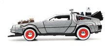 Modellini auto - Modellino auto Time Machine Back to the Future 3 Jada in metallo con sportelli apribili lunghezza 11,5 cm 1:32_0