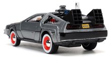 Modelle - Spielzeugauto Time Machine Back to the Future 3 Jada Metall mit zu öffnender Tür, Länge 11,5 cm, 1:32_1