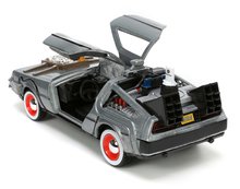 Modeli automobila - Autíčko Time Machine Back to the Future 3 Jada kovové s otvárateľnými dverami dĺžka 11,5 cm 1:32 J3252024_6
