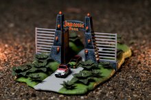 Garáže - Stavebnica Jurský svet Jurassic World Nano Scene Jada s 2 kovovými autíčkami s dĺžkou 4 cm od 8 rokov_12
