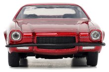 Modele machete - Mașinuța DC Flash Chevy Camaro Jada din metal cu uși care se deschid și figurina Flash 12,3 cm lungime 1:32_0
