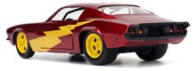 Modeli avtomobilov - Avtomobilček DC Flash Chevy Camaro Jada kovinski z odpirajočimi vrati in figurica Flash dolžina 12,3 cm 1:32_3