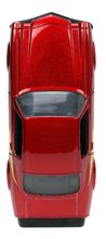 Modele machete - Mașinuța DC Flash Chevy Camaro Jada din metal cu uși care se deschid și figurina Flash 12,3 cm lungime 1:32_8