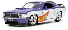 Modeli avtomobilov - Avtomobilček DC Ford Mustang Jada kovinski z odpirajočimi vrati in figurica Joker dolžina 12,8 cm 1:32_1