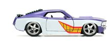 Játékautók és járművek - Kisautó DC Ford Mustang Jada fém nyitható ajtókkal és Joker figurával hossza 12,8 cm 1:32_6