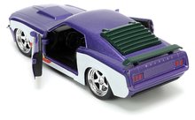Modely - Autko DC Ford Mustang Jada metalowy z otwieranymi drzwiczkami i figurką Jokera o długości 12,8 cm, 1:32_11