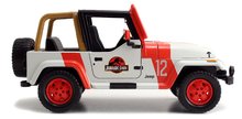 Modelle - Spielzeugauto Jurassic World Jeep Wrangler 1992 Jada Metall mit aufklappbarer Tür und Gummirädern Länge 19 cm 1:24_2