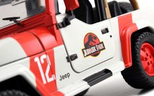 Modelle - Spielzeugauto Jurassic World Jeep Wrangler 1992 Jada Metall mit aufklappbarer Tür und Gummirädern Länge 19 cm 1:24_5