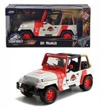 Modely - Autíčko Jurassic World Jeep Wrangler 1992 Jada kovové s otevíracími dveřmi a gumovými kolečky délka 19 cm 1:24_6