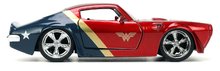 Modeli avtomobilov - Avtomobilček DC Pontiac Firebird 1972 Jada kovinski z odpirajočimi vrati in figurica Wonder Woman dolžina 13 cm 1:32_6
