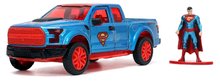 Modelle - Spielzeugauto DC Ford F 150 Raptor 2017 Jada Metall mit aufklappbarer Tür und Superman-Figur Länge 20 cm 1:32_1