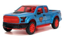 Játékautók és járművek - Kisautó DC Ford F 150 Raptor 2017 Jada fém nyitható ajtókkal és Superman figurával hossza 13 cm 1:32_1