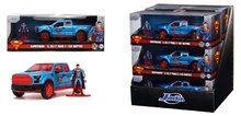 Modellini auto - Modellino auto DC Ford F 150 Raptor 2017 Jada in metallo con sportelli apribili e figurina Superman lunghezza 20 cm 1:32_13