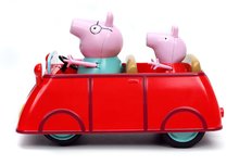 RC modely - Autíčko na dálkové ovládání Peppa Pig RC Car Jada červené délka 17,5 cm_0
