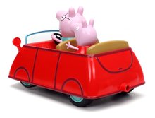Mașini cu telecomandă - Mașinuță cu telecomandă Peppa Pig RC Car Jada roșie lungime de 17,5 cm_1